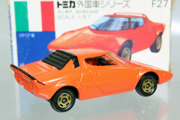 ミニカーショップ ケンボックス トミカ 青箱☆F27☆ランチアストラトス
