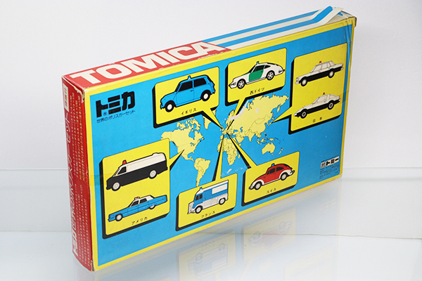 ミニカーショップ ケンボックス トミカギフトセット世界のポリスカー