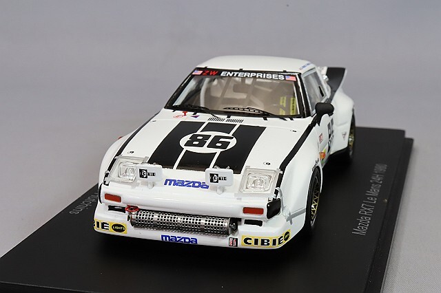 スパーク 1/43 マツダ RX7 1980 ルマン24H #86 E.ソト/ P.Honegger / M