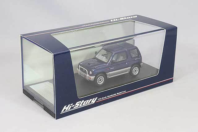 ハイストーリー 1/43 三菱 パジェロ ミニ VR-II (1994) マリアナブルー
