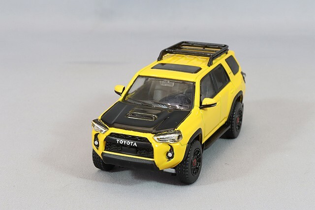 GCD 1/64 トヨタ 4ランナー TRD Pro 2022 イエロー 左ハンドル