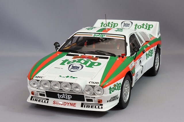 京商 1/18 ランチア ラリー 037 1985 エルバ ラリー ウィナー #3 D