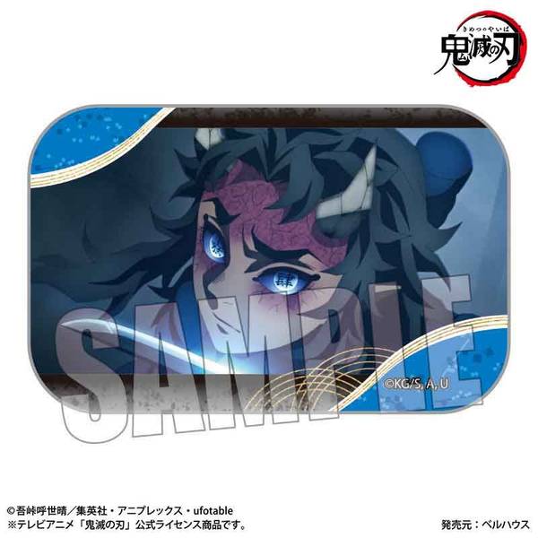 アニメ「鬼滅の刃」刀鍛冶の里編 メモリーズスクエア缶バッジ 鬼ver