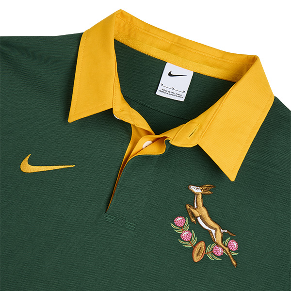 南アフリカ代表 スプリングボクス 25/26 30周年記念 長袖ホームジャージ