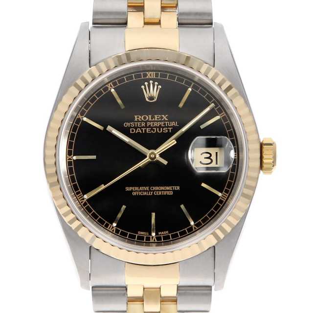 16233 ブラック ROLEX（ロレックス）デイトジャスト 中古 | 東京・大阪