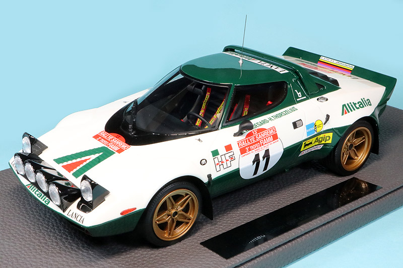 トップマルケス 1/18 ランチア ストラトス HF サンレモラリー 1975