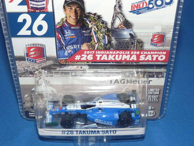 グリーンライト 1/64 Indy Car Andretti Autosports 2017 インディ 500