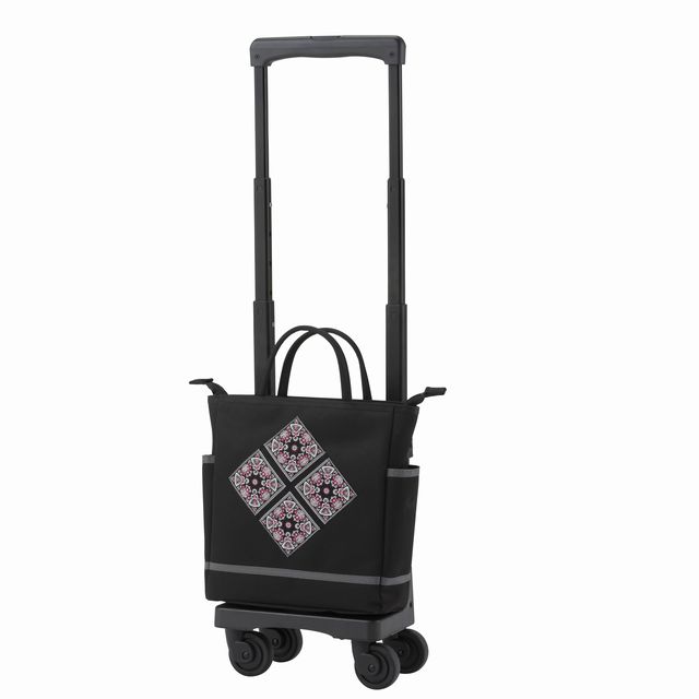 D-618 Michiko Kuge コラボ (TS15) ブラックX ピンク <4輪ストッパー