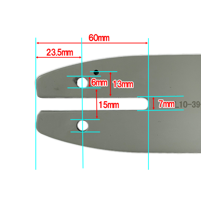 むとひろ ガイドバー ソーチェーンセット AL10-39-507P 10インチ(25cm