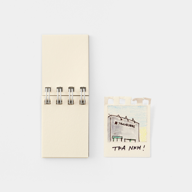 APIO ミニスケッチブック ブルー (07151578)