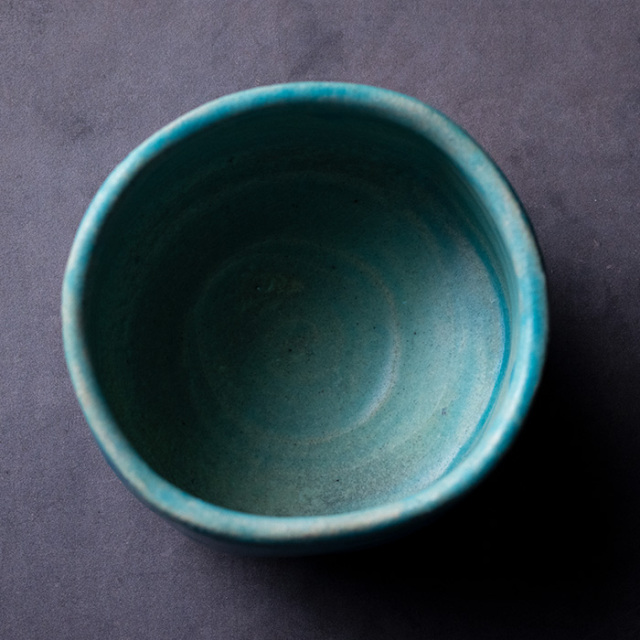 抹茶碗 | 蒼茶碗 (TH-076) 作家「林健人」