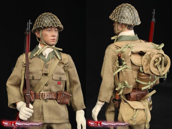 3R】JP638 WW2 大日本帝国陸軍第32軍第24師団 二等兵 林拓也