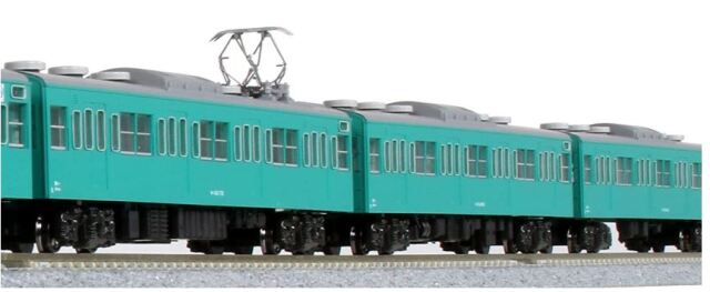 KATO カトー 103系＜エメラルドグリーン＞中間車3両セット 10-1744E【N