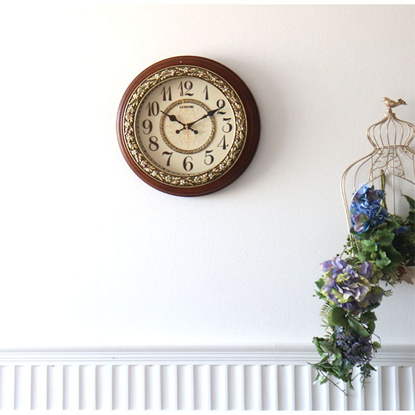 壁掛け時計 掛け時計 時計 クロック ウォールクロック 音がしない 連続