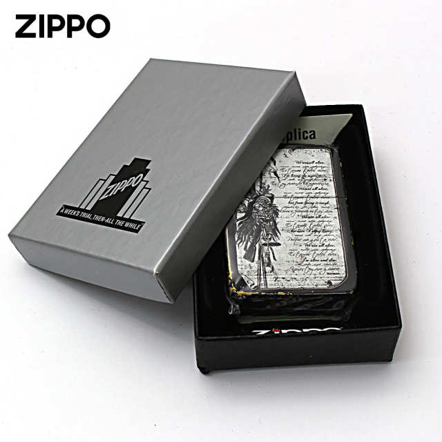 Zippo ジッポー 1941レプリカ ゼロセン XEROSEN ブラックマット Letter