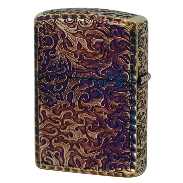 Zippo ジッポー アーマー 鯉 カープ 唐草 アラベスク ARMOR 5面