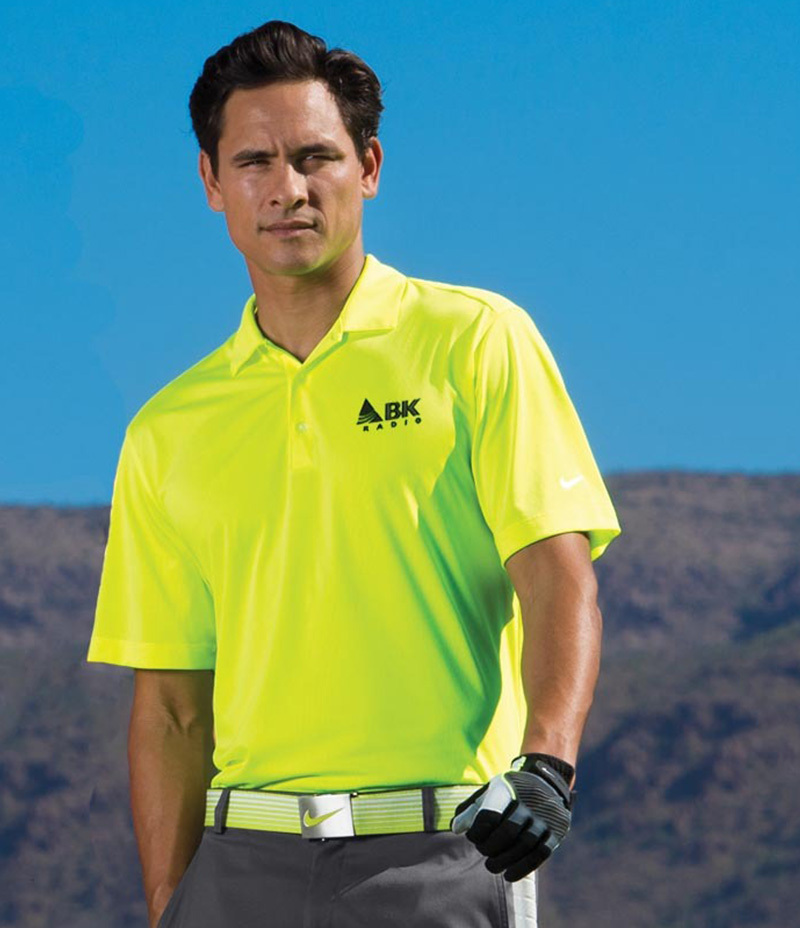 Nike Golf Dri-FIT Vertical Mesh Polo | ProGolfShirts.com