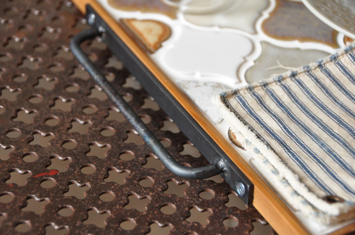 コラベルタイル トレー（キャラメルホワイト） | アイアンクラフト