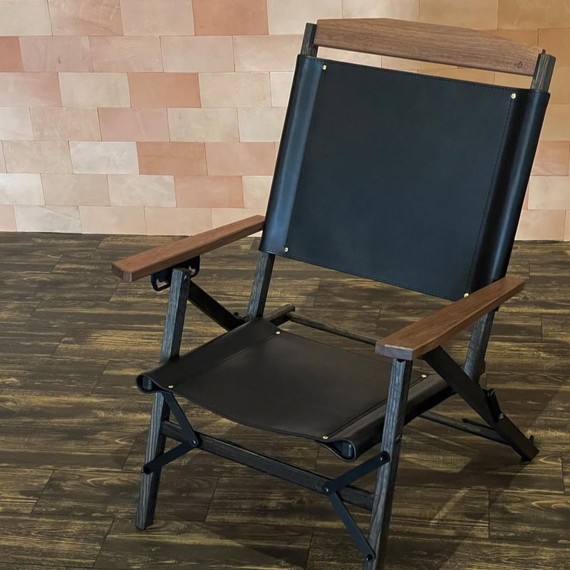 OUTSIDE IN×PINOWORKS KACHA-KACHA MIDレザーチェア | p