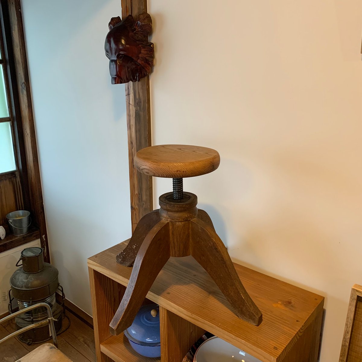 丸椅子 回転座面 1950年代以前 ヴィンテージ vintage | MILMOUNTAIN