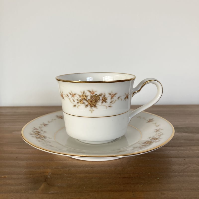 Noritake Ivory China SUFFOLK ノリタケ デミタス カップ＆ソーサー
