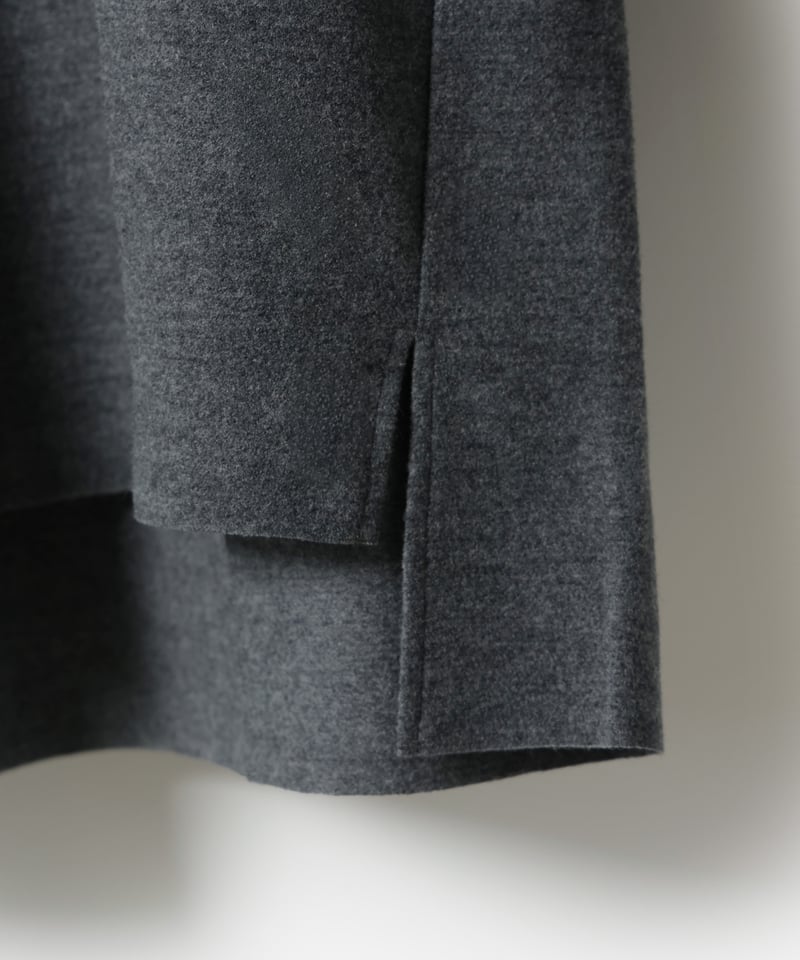 MB ハイエンド尾州ウール カットオフプルオーバーオフタートルネック