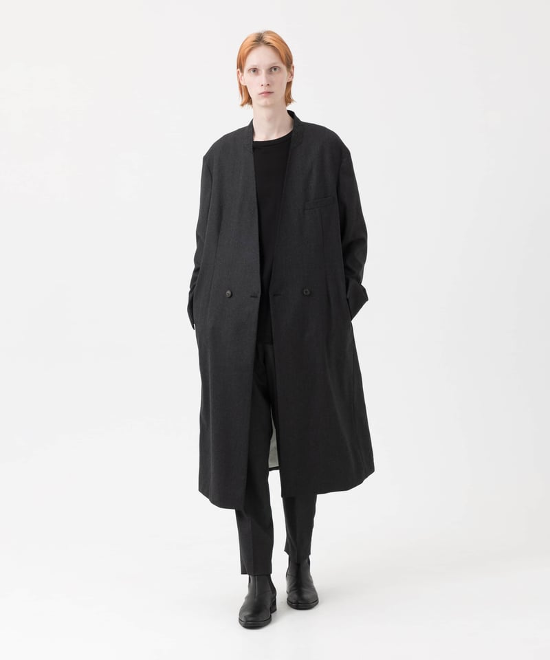 MBハイエンド尾州ウール クラシックチェスターコート | MB -there is a