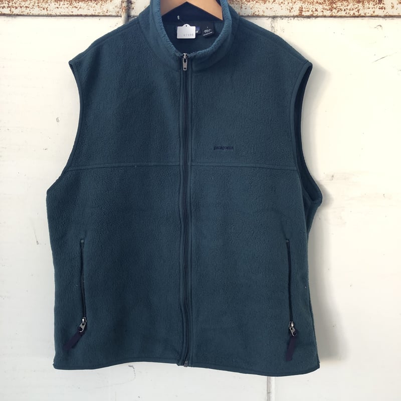 USA製PATAGONIA シンチラフリースベスト緑 | CUSTOM FEVER