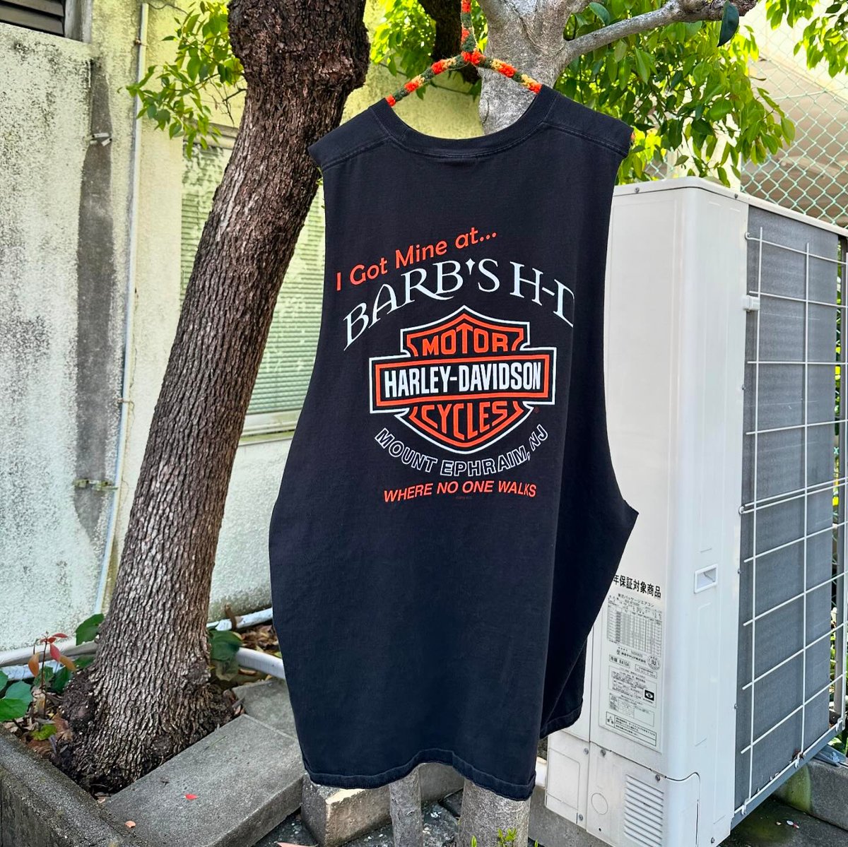 Harley-DavidsonカットオフノースリーブTシャツ🏍️ | CUSTOM FEVER