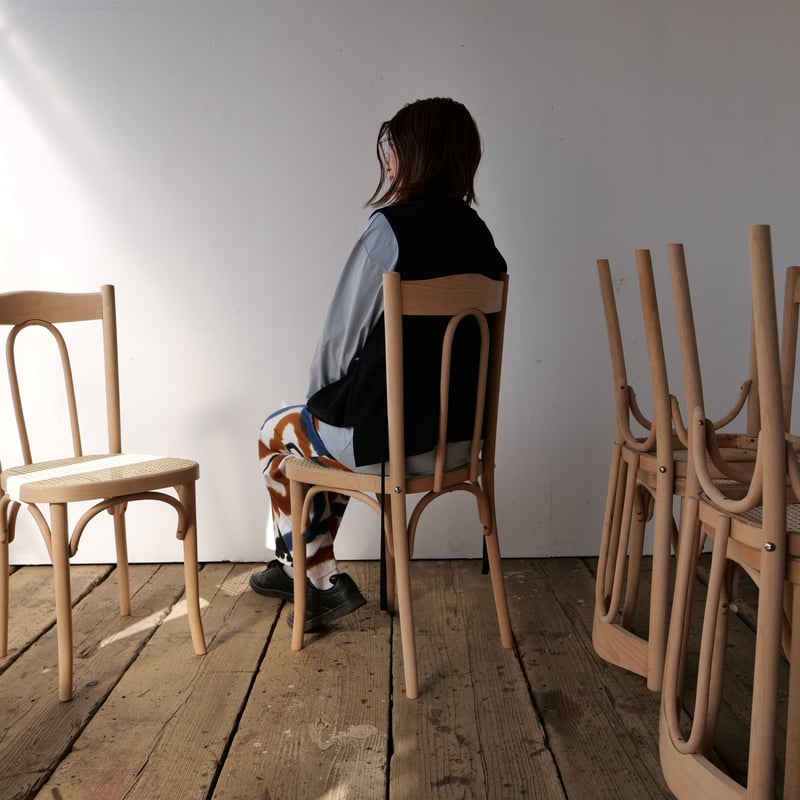 1脚 専用 ラタンシート ベントウッドチェア 東欧ヴィンテージ /st.592