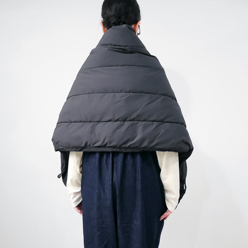 miffew｜ミフュー｜ リバーシブルダウンケープ｜REVERSIBLE DOWN CAPE｜