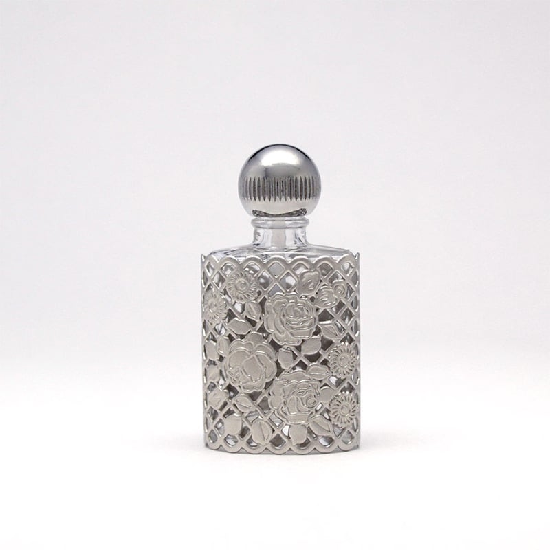Hiromichi パースパフュームボトル（香水瓶） メタルローズ シルバー