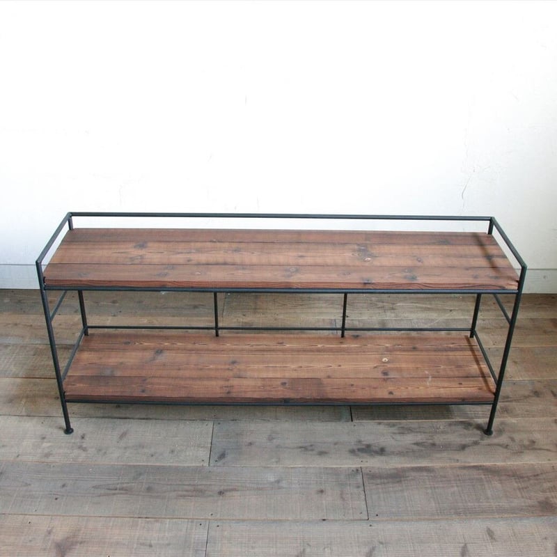 アイアン&ウッド シェルフ 1段タイプ | EARL