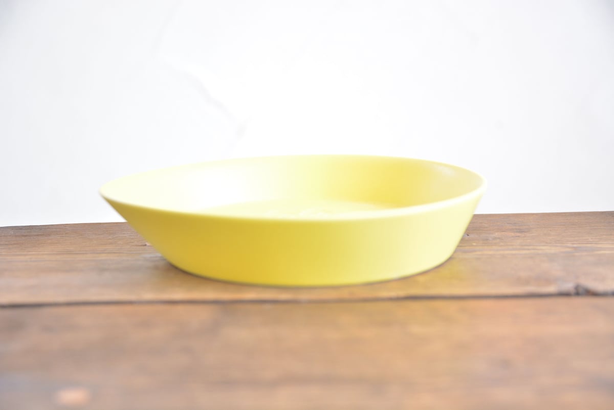 ミナ ペルホネン / BP8012P こどものうつわ プレート イエロー | Peeka