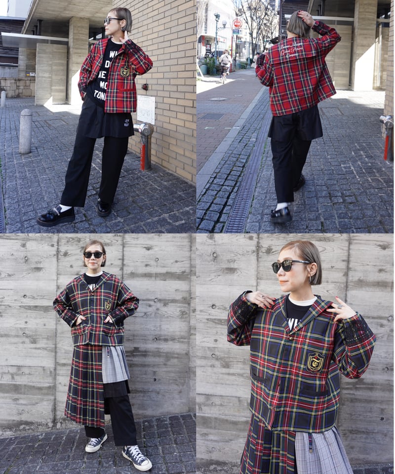 トーマスマグパイ チェックジャケット(2263205)【先行予約：10月お届け