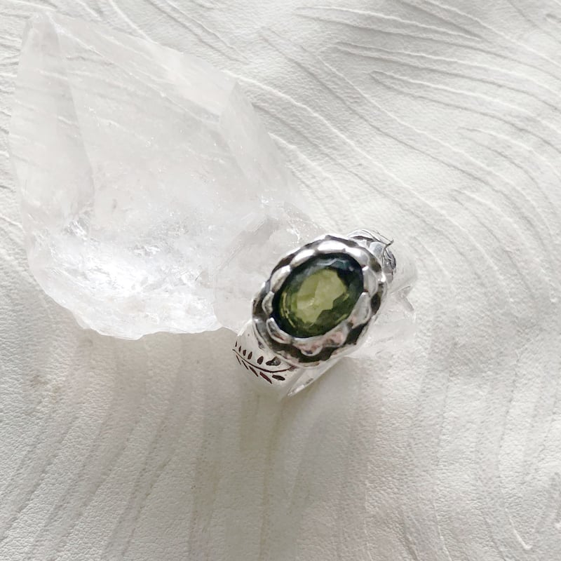 リング モルダバイト☆ヒーリングシリーズ | La-Bana-Ha