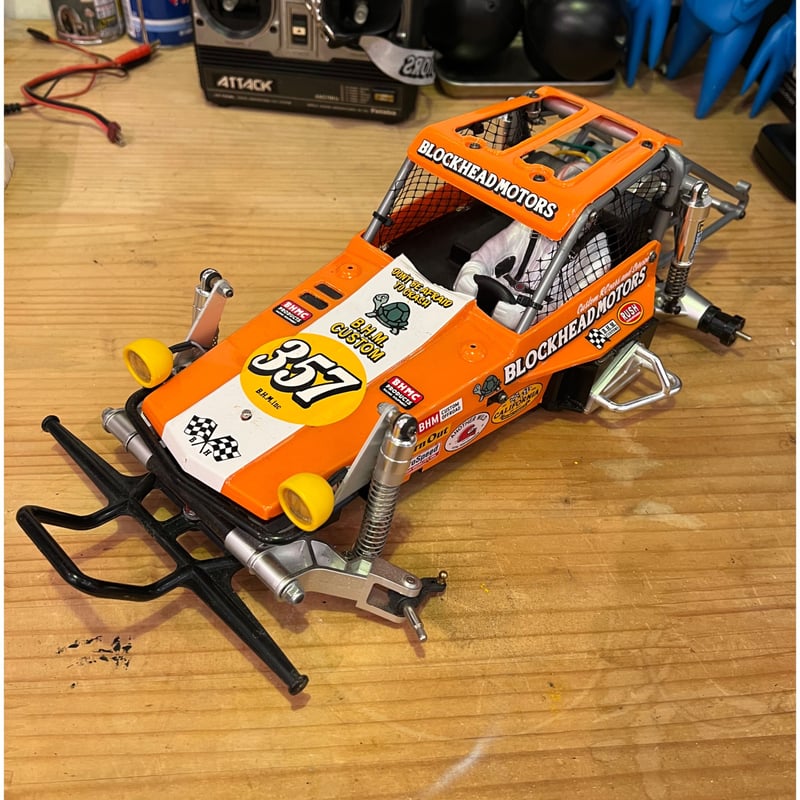 タミヤ カスタマーパーツ ワイルドワンオフローダー BLOCKHEAD MOTORS