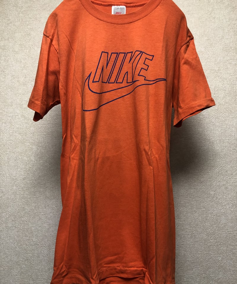 U.S.A.製赤タグエイティーズ目玉黄金サイズ〉80年代U.S.A.製NIKE Tee