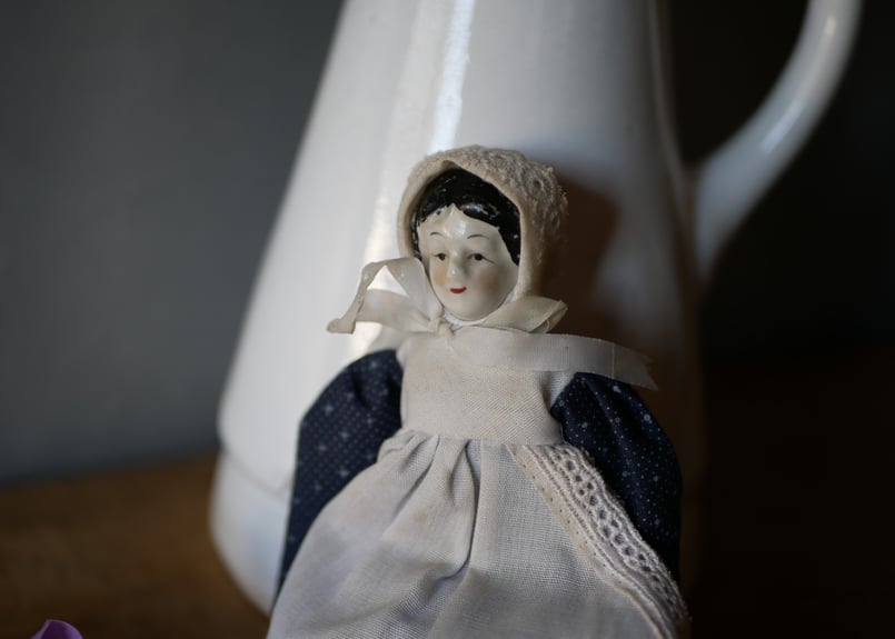 t*7様 アンティーク チャイナヘッドドール ビスクドール ドールハウス