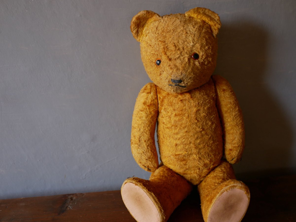 イギリスアンティーク テディベア 1950年代 アンティークベア