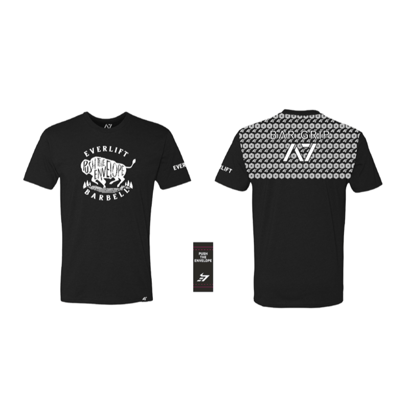 A7 バーグリップTシャツ M ブラック 2枚セット