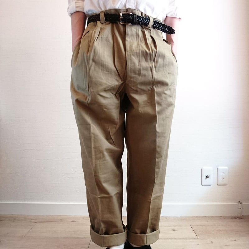 French Army M-52 Chino Pants Late Model DeadSt