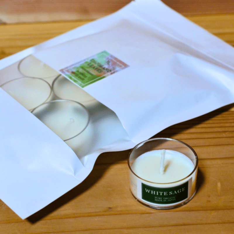 国産ホワイトセージキャンドル8種類スターターキット | Thousand