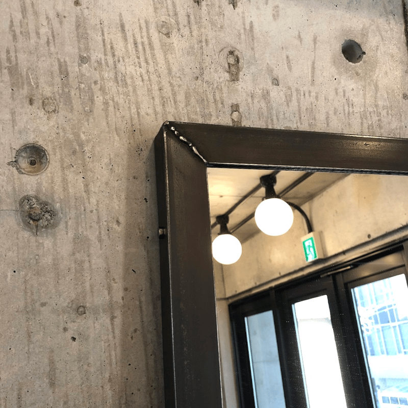 数量限定 IM-3 アイアンフレーム 鏡 スタンドミラー フルレングス