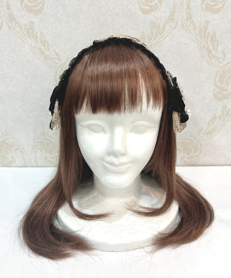 Triple* fortune ／刺繍ヘッドドレス（A） | chou chou ange o