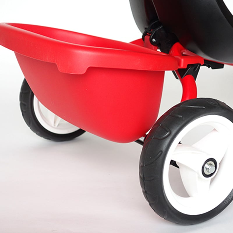2才-〉PUKY プッキー社 押し棒付き三輪車 CAT1 赤 | TOYS&GIFT MOMO