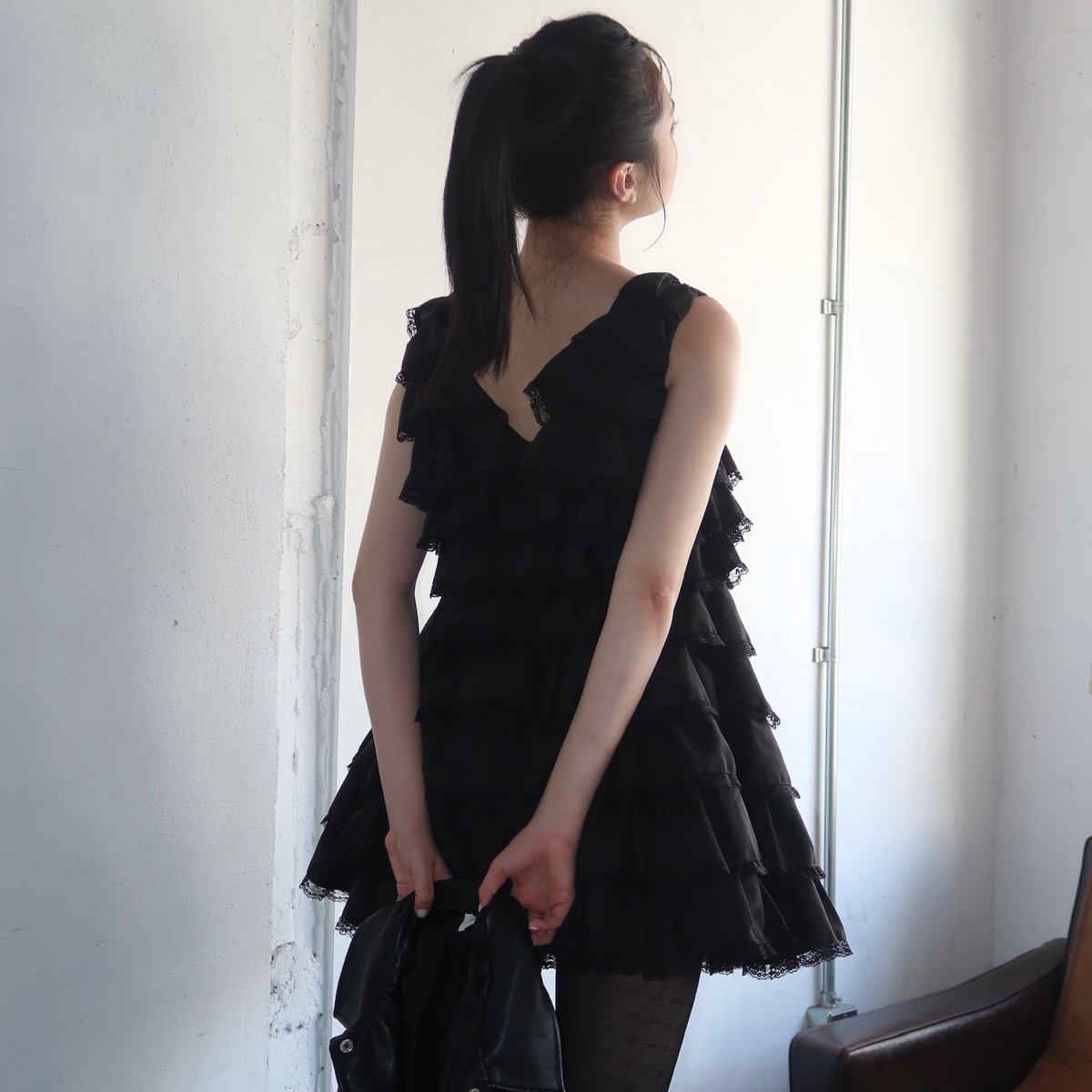 Treat Ürself angel wings mini dress 【公式通販】