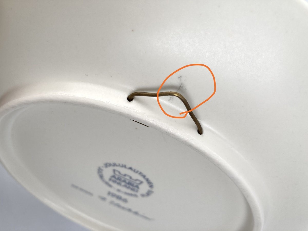 ARABIA（アラビア）／クリスマスプレート／1986年 | HYGGE