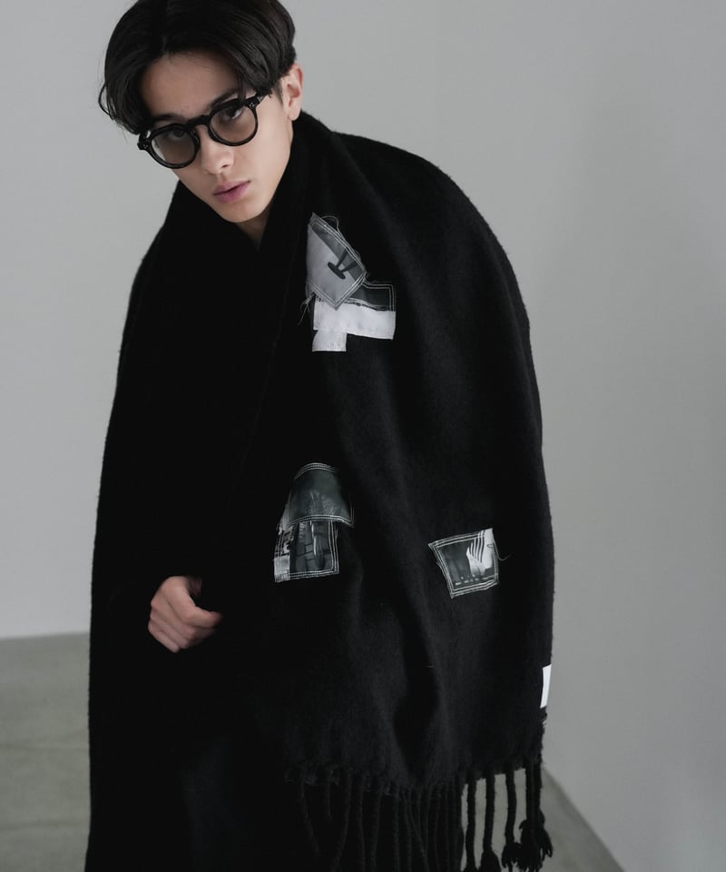 HIGH-END YAK WOOL FRINGE STOLE | CTHY