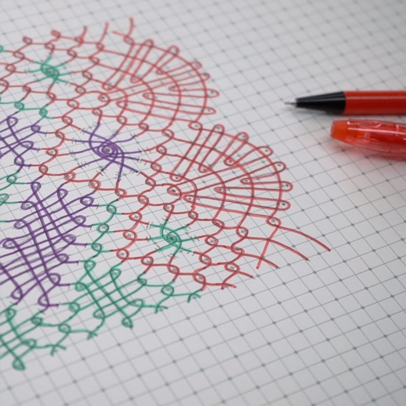 ボビンレースデザインキット[Bobbin Lace Design Kit] | J'aime